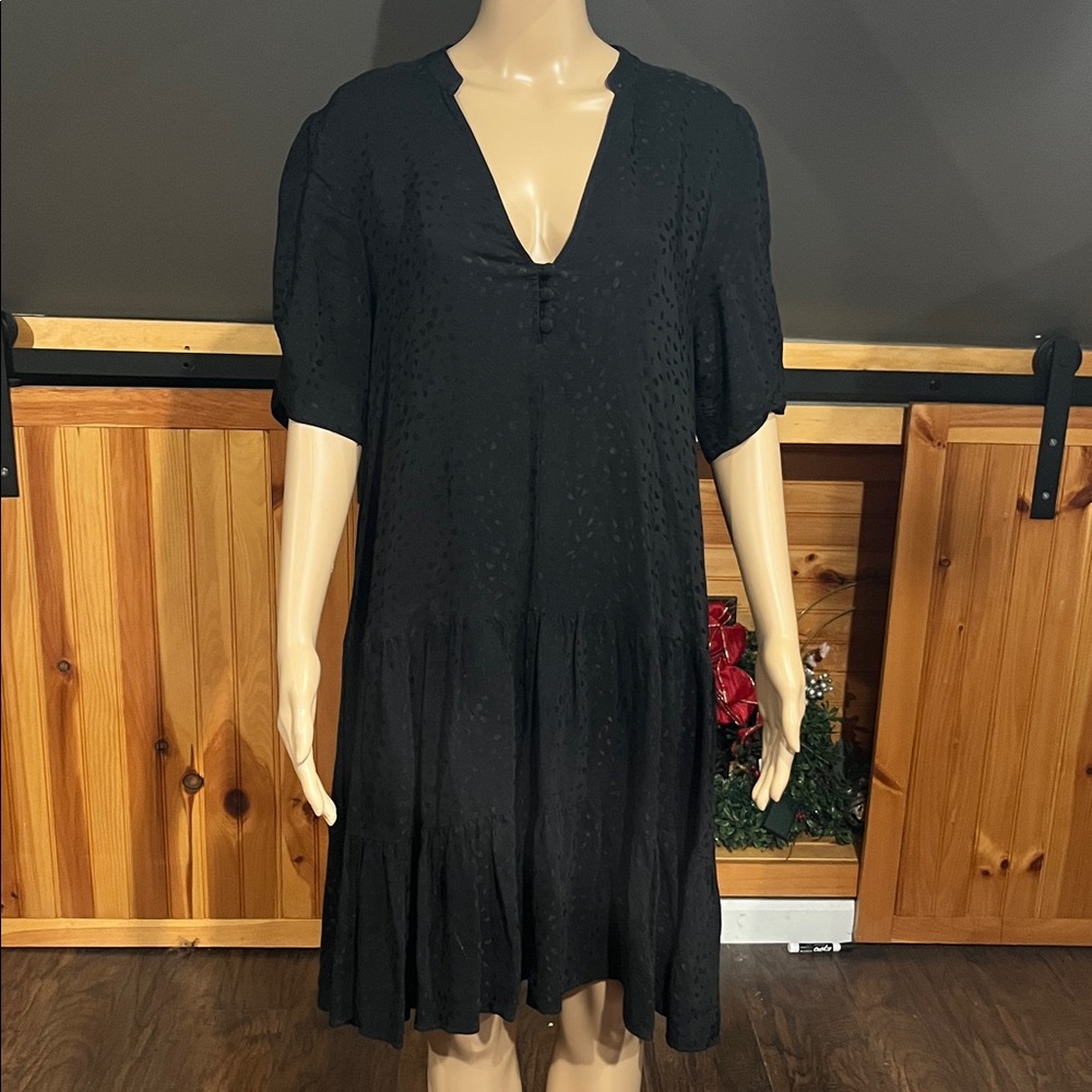 Anthropologie Stacey Shimmer Tunic Dress SIZE L